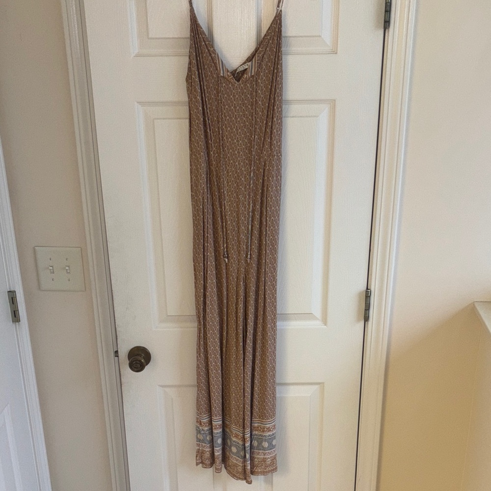Bohemian Brown Jumpsuit